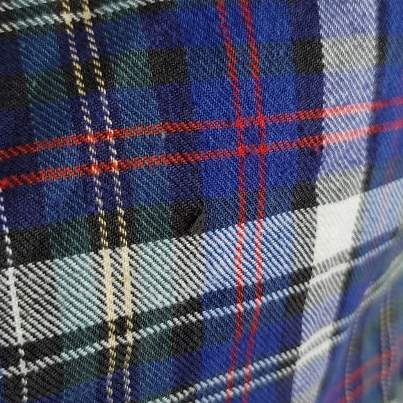 St. Johns Bay Vintage Shacket Button Down Lined Shirt Men's LT - Picture 11 of 12